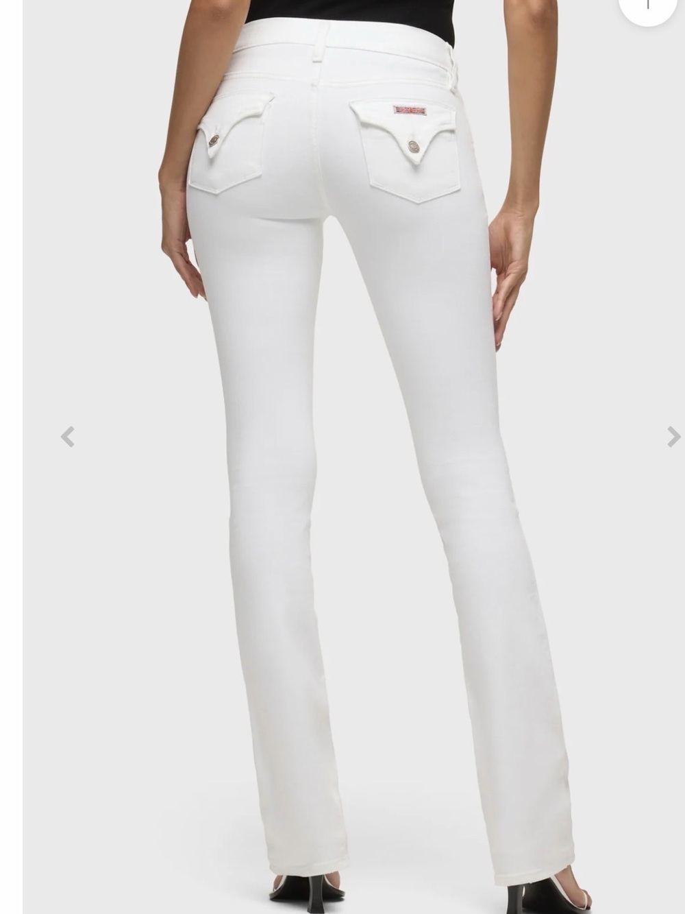 Hudson Jeans White Women's Bootcut Jeans
